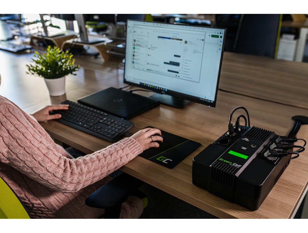 Sai Green Cell® Aio De 600 Va Con Pantalla Lcd