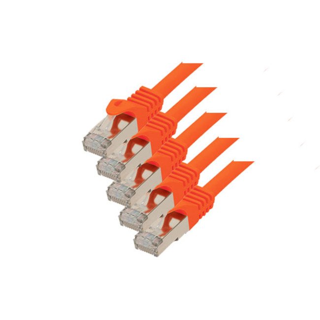 S-Conn Cat. 7 S/Ftp 0.25 M Cable De Red Naranja 0,25 M Cat7 S/Ftp (S-Stp)