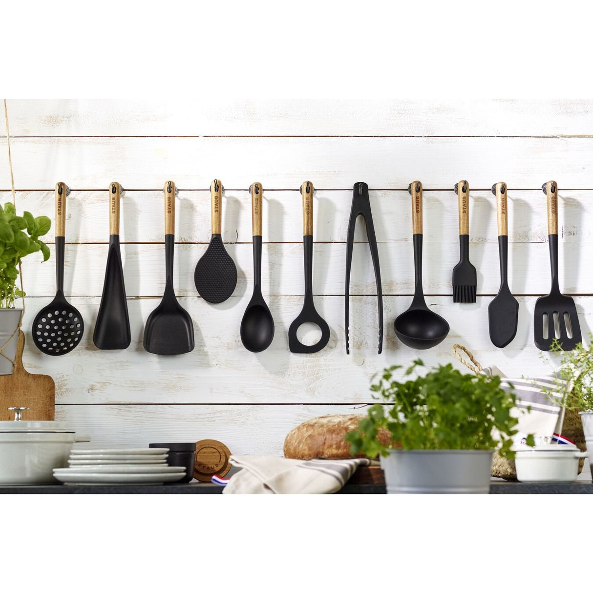 EAN 3272340041006 - Staub Silicone Risotto Spoon Cuchara para arroz Silicona Negro 1 pieza(s) imagen 4