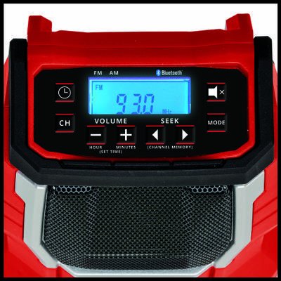 EAN 4006825651492 - Einhell TC-RA 18 Li BT Portátil Digital Negro, Rojo imagen 2