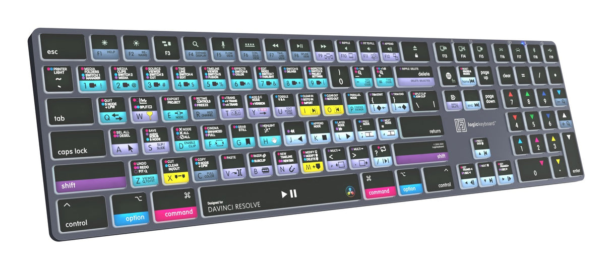 EAN 5707795022044 - Logickeyboard LKB-RESB-TM teclado Oficina Bluetooth QWERTZ Alemán Gris, Titanio imagen 3
