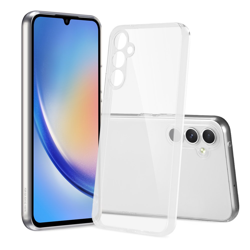 Nevox Styleshell Flex Funda Para Samsung Galaxy A35 5g (6.6") Transparente