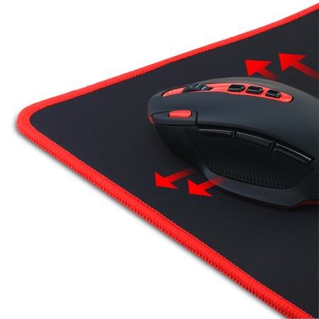 Redragon Kunkun L Alfombrilla Gaming - Bordes Reforzados - Antideslizante - Tamaño 880x420mm