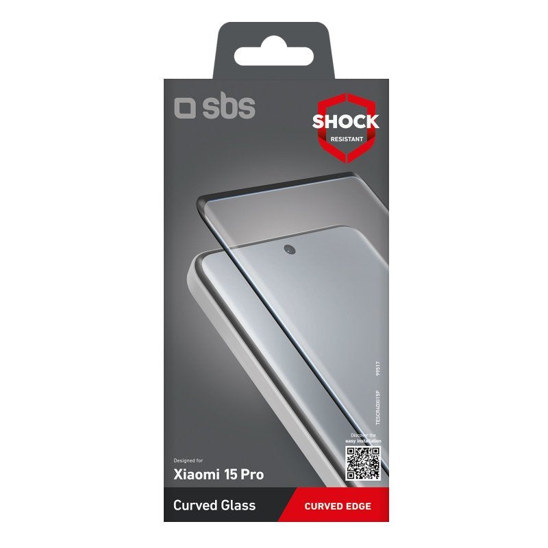 EAN 8018417499517 - SBS TESCR4DXI15P protector de pantalla o trasero para teléfono móvil Xiaomi 1 pieza(s) imagen 2