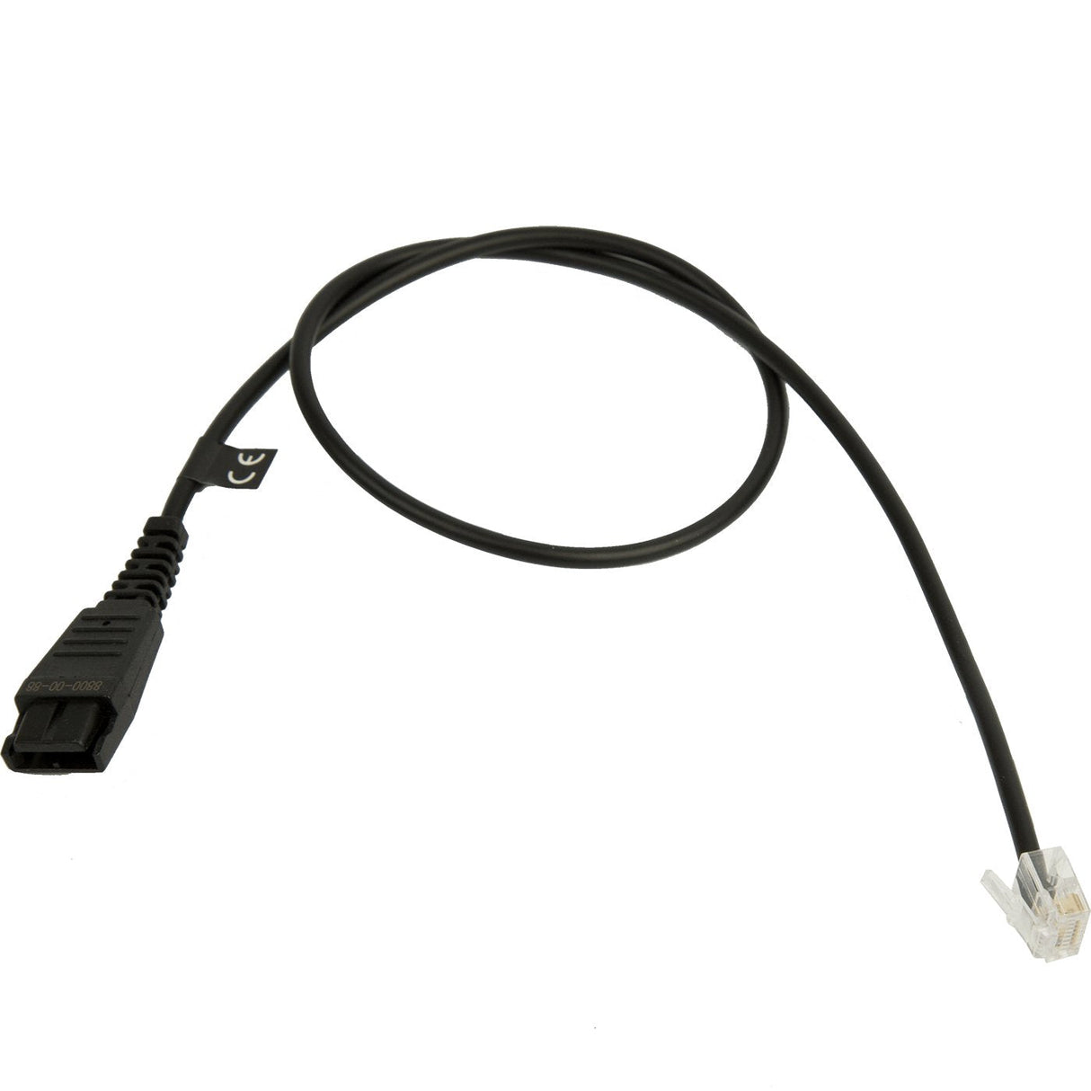 Jabra 8800-00-88 Cable Telefónico 0,5 M Negro