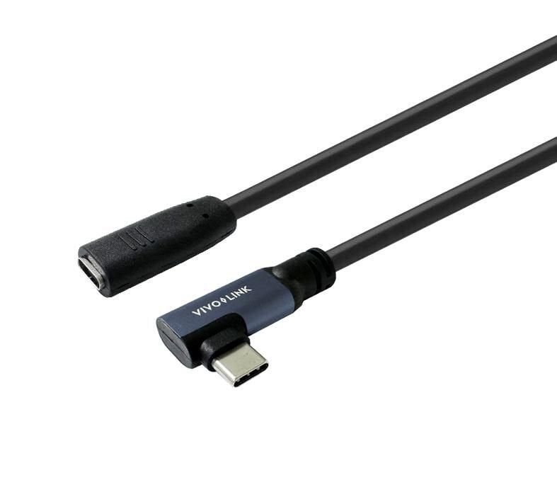 Usb-C Male Angled To Female 2m Usb3.2 Supports 20 Gbps