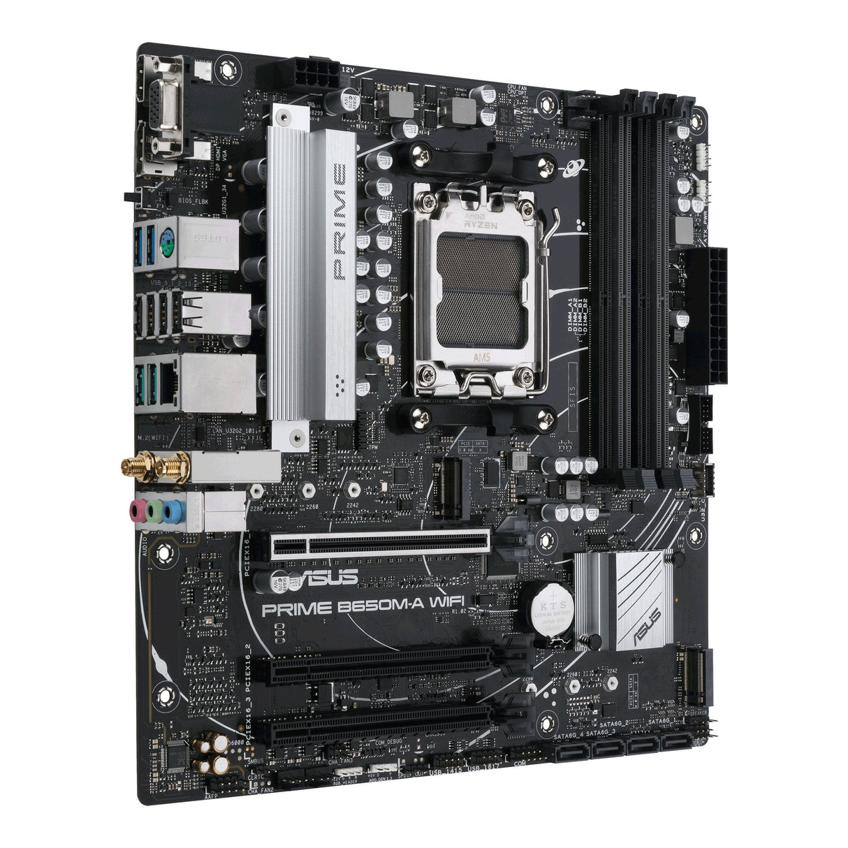 Placa Base Asus Prime B650m-A Wifi Amd,Am5,Ddr5,Matx