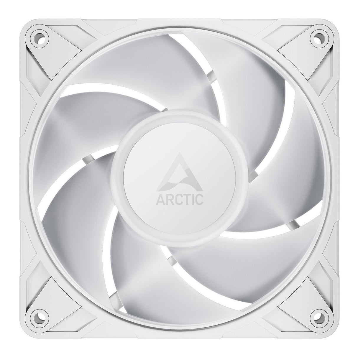 Arctic P12 Pro Pwm A-Rgb (White) - Pack 3 Ventiladores