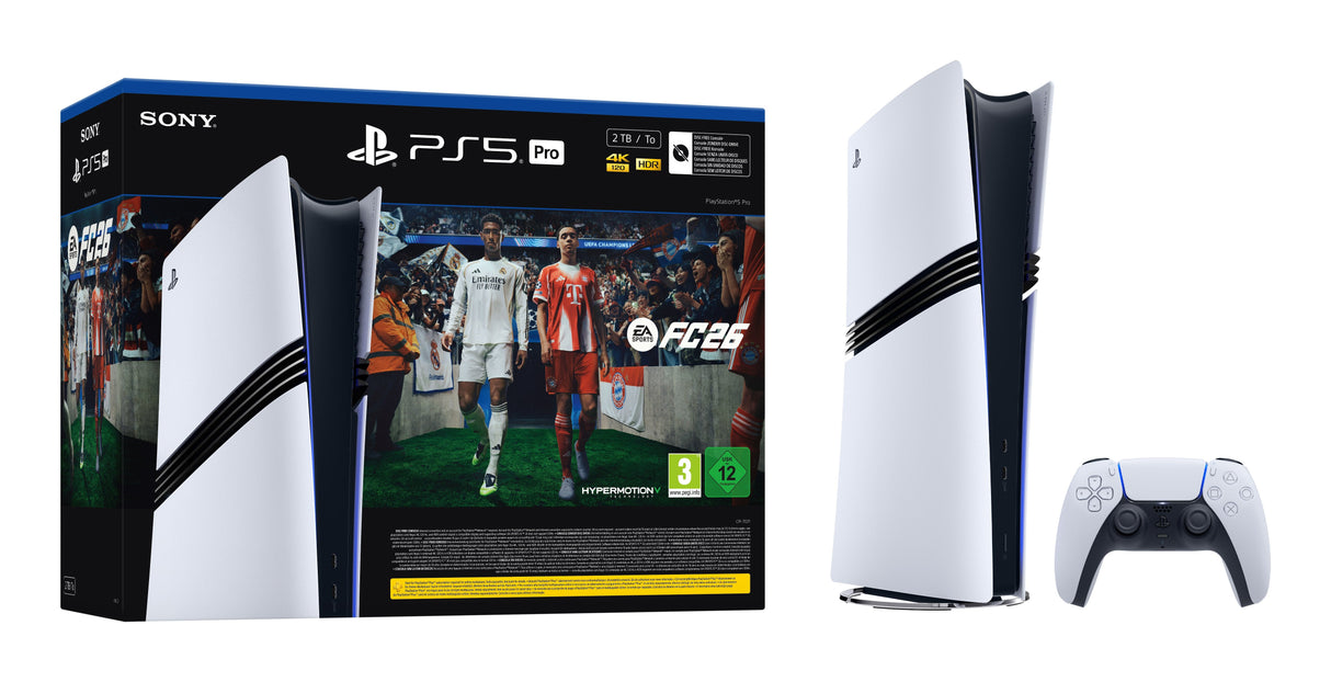 Sony Interactive Entertainment Sony Playstation 5 Pro 2 Tb E-Chassis Inkl. Fc26 (Blanco/Negro) 1000050694