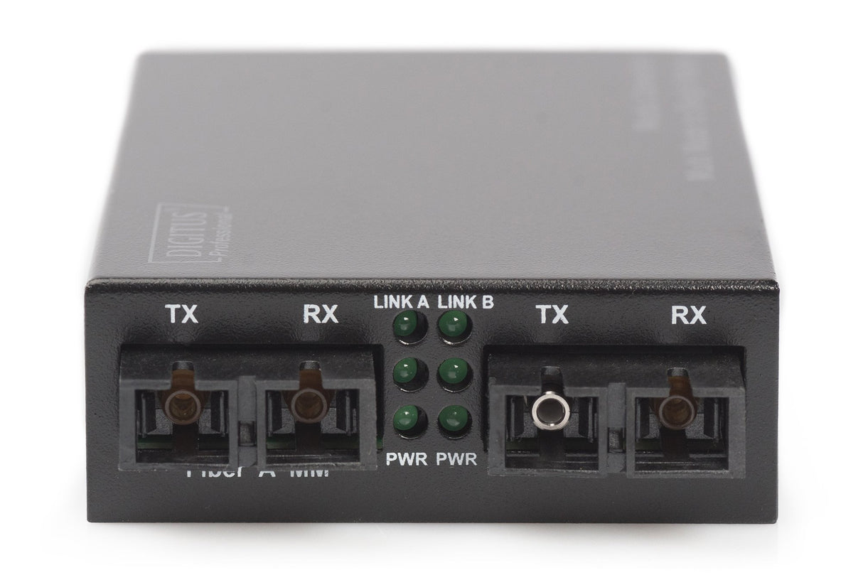 EAN 4016032445746 - Digitus DN-82124 convertidor de medio 1000 Mbit/s 1310 nm Monomodo, Multimodo Negro imagen 3