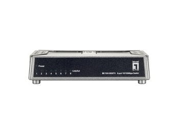 Level One Switch No Gestion 8 Puertos 10/100 Mini No Rack Base Magnetica