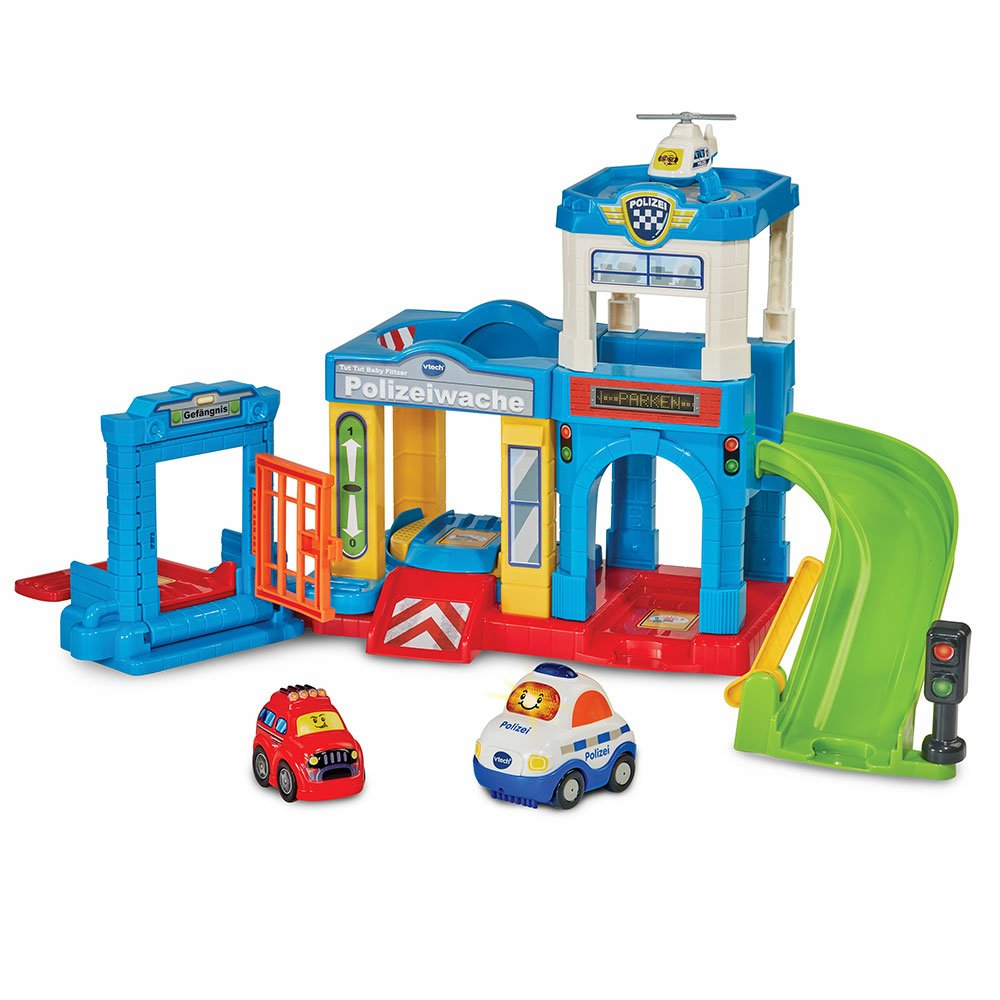 Vtech Hace Velocistas Para Bebés: Estación De Policía, Construcción De Juegos 80-569904