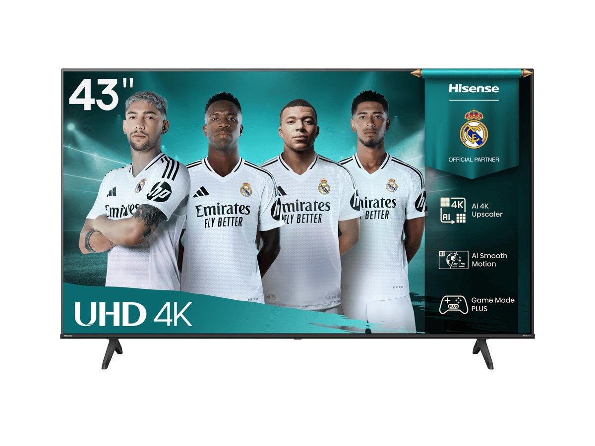 Televisor Hisense 43" 43a6q Uhd 4k Vidaa Smart Tv Modo Juego Plus