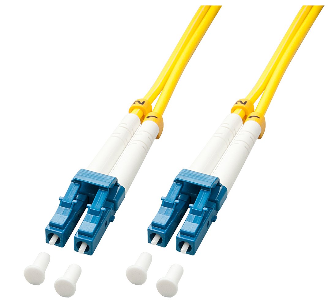 EAN 4002888474566 - Lindy 47456 Cable de fibra óptica e InfiniBand 20 m LC Amarillo imagen 1