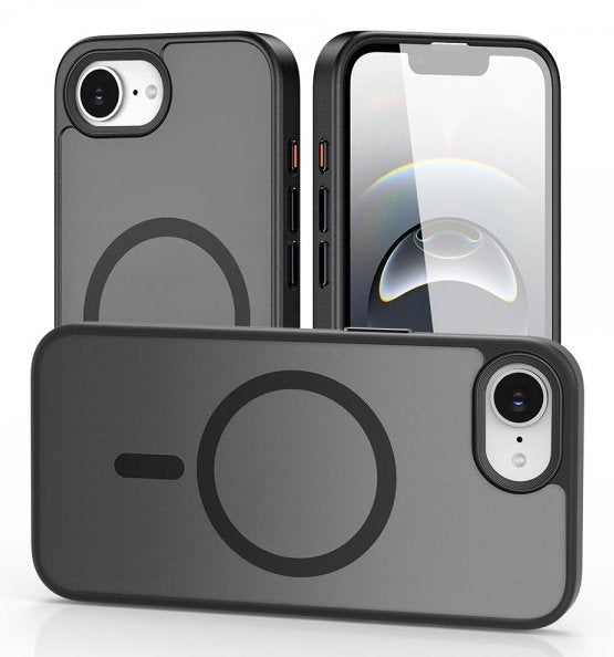 Nevox Styleshell Invisio (Negro, Iphone 16e, Compatible Mit Magsafe) 2500