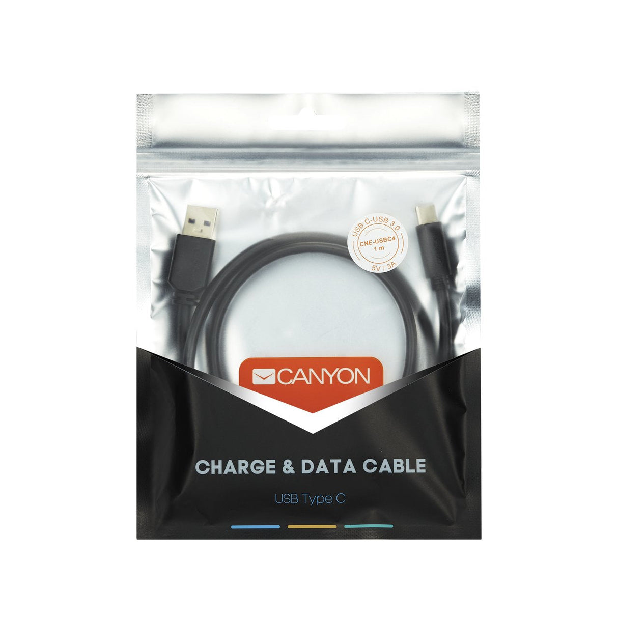 Canyon Cable Uc-2 Usb-C 5w 2m Black