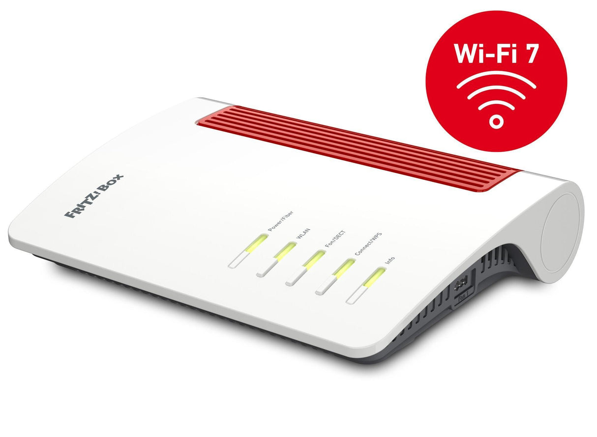 EAN 4023125030963 - Box 5690 router inalámbrico 2.5 Gigabit Ethernet Doble banda (2,4 GHz / 5 GHz) Rojo, Blanco imagen 1