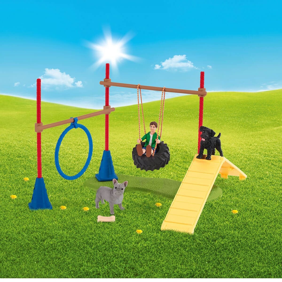 EAN 4059433356846 - schleich Vida en la Granja Puppy Wagon Ride imagen 10