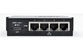 Usb 3.2 Gen 1 A 4x Ethernet Gigabit Inkl.Usb-C-Cable Adaptador Din-Rail-K.
