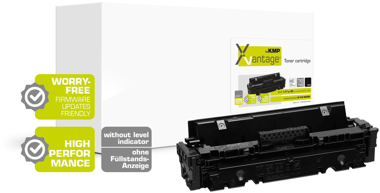 Toner Kmp Xvantage Hp415a W2030x 7500 Copias Negro Remanufactured