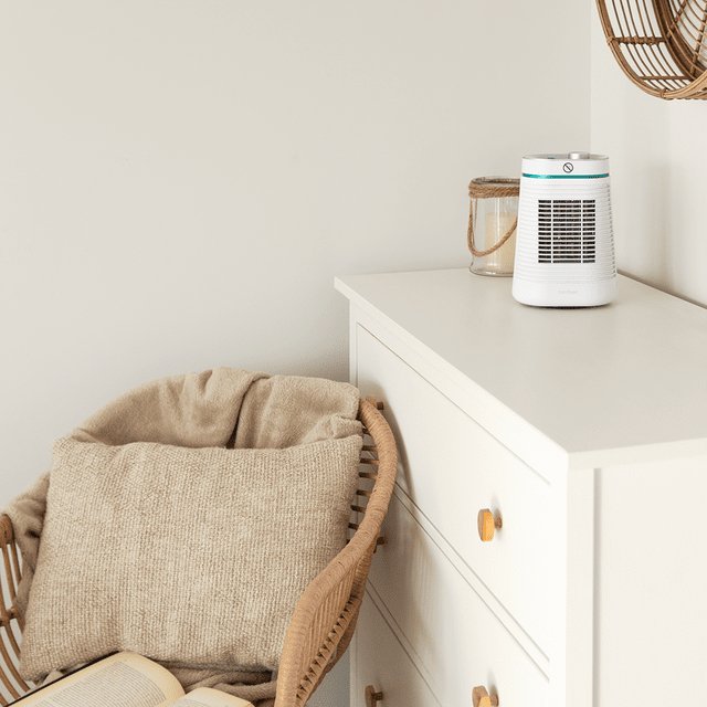 Calefactor Sobremesa Cecotec Ready Warm 1550 Ceramic Rotate Ceramico 1500w- Termostato Regulable - 3 Modos De