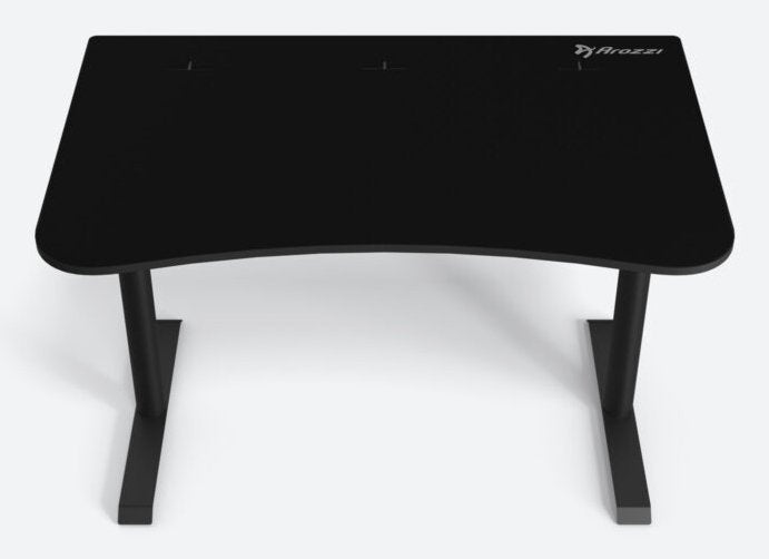 Mesa Gaming Pequeño Arozzi Arena En Negro Puro