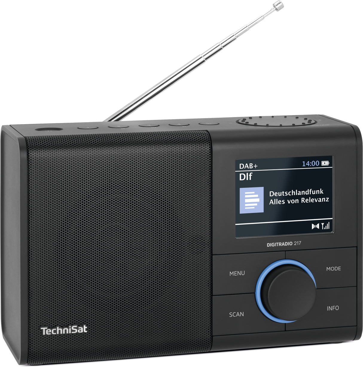 EAN 4019588039988 - TechniSat DIGITRADIO 217 Portátil Analógico y digital Negro imagen 5