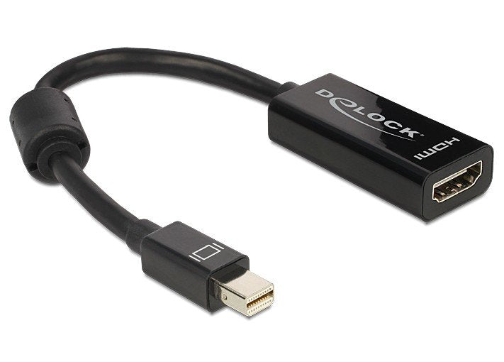 EAN 4043619650996 - DeLOCK Adapter mini Displayport / HDMI 0,18 m HDMI tipo A (Estándar) Negro imagen 1