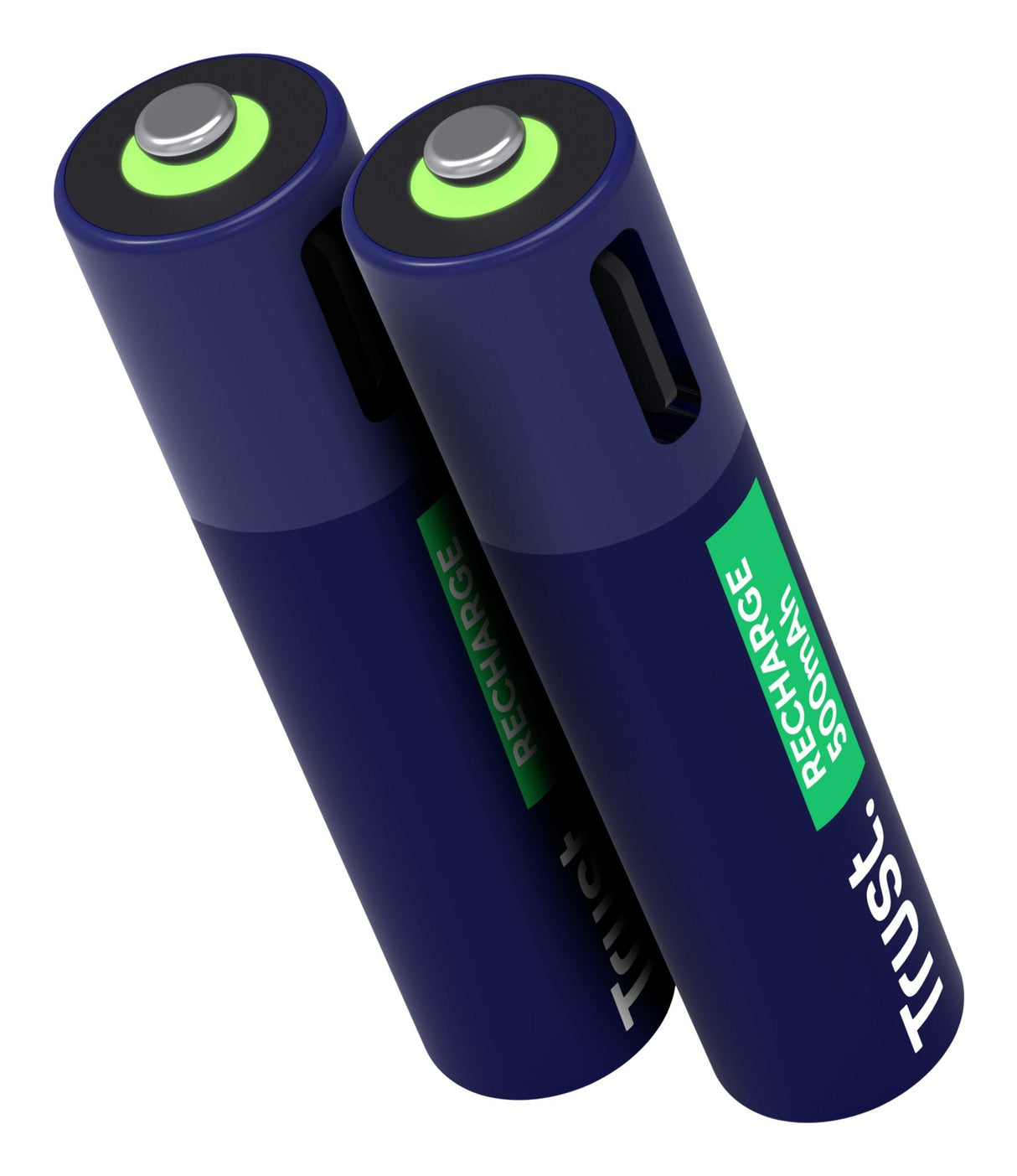 Pila Recargable Trust Usb-C Aaa 500 Mah Pack De 2 Unidades 25585