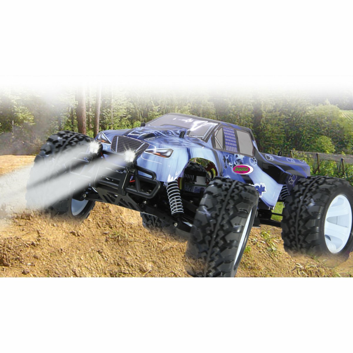 Jamara Monstertruck Tiger Ice Ep 4wd 2,4g 1:10 Azul