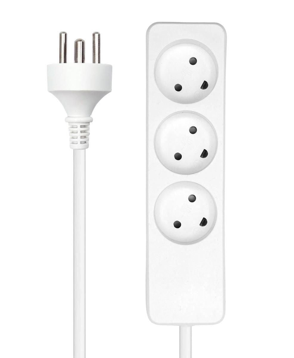 EAN 5704174389743 - Microconnect MC-GRU0350DK base múltiple 5 m 3 salidas AC Interior Blanco imagen 2