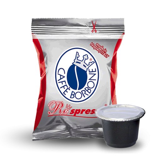 Caffè Borbone Respresso, Miscela Rossa 50x Einzeln Verpackt Para Nespresso A 5 G