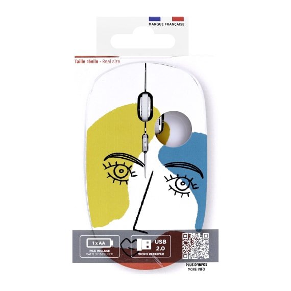 Ratón Inalámbrico T Nb Exclusiv Art (Blanco)