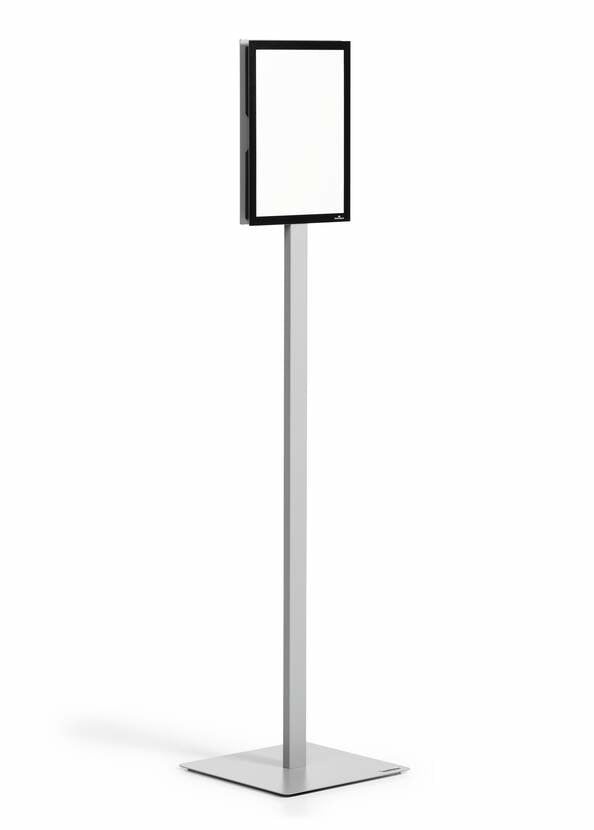 EAN 4005546730325 - Durable INFO STAND BASIC A4 1 ST 501257 (501257) Stand de información Metal, Plástico Gris imagen 4
