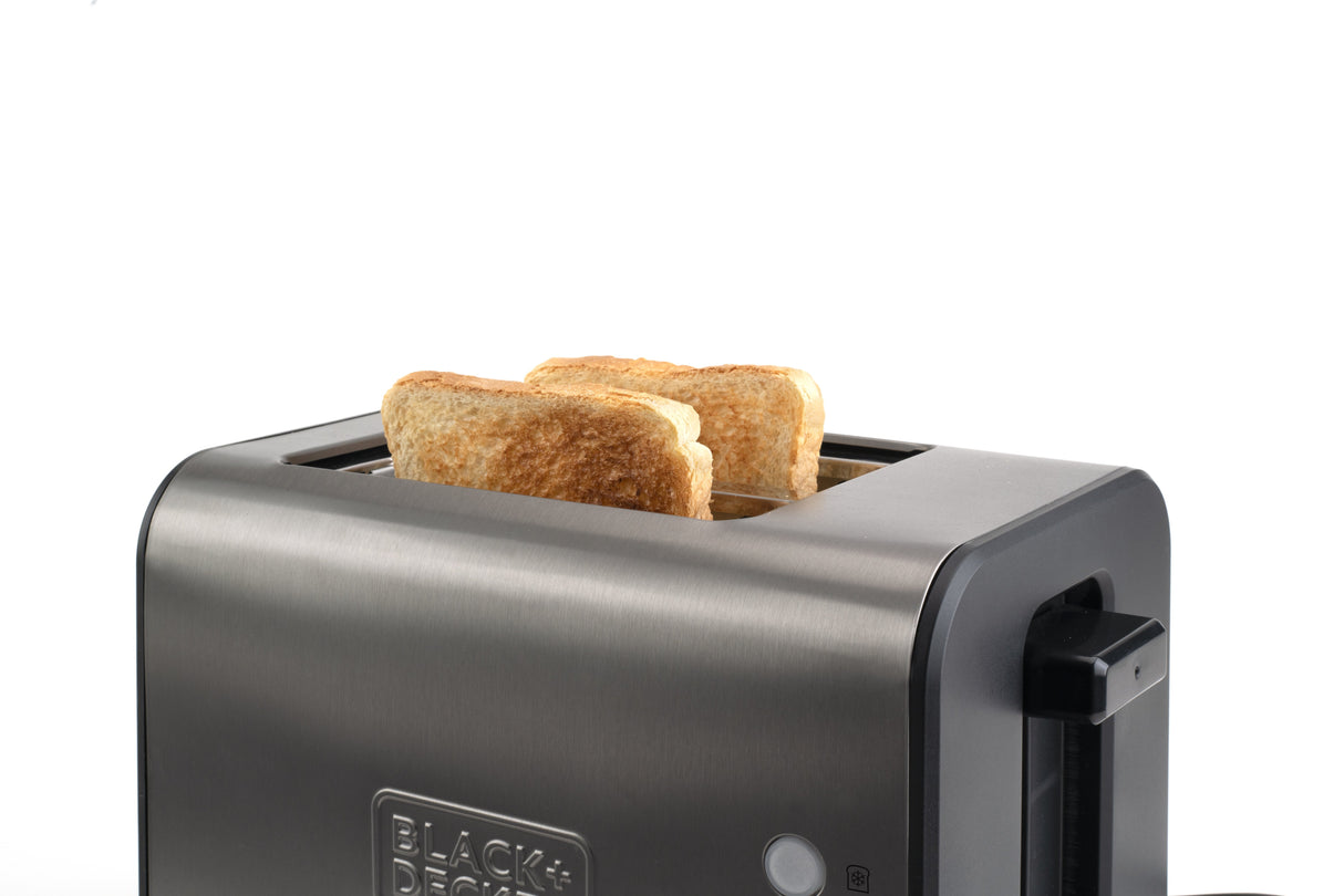 EAN 8432406600065 - Black & Decker BXTO900E tostadora 7 2 rebanada(s) 900 W Negro, Acero inoxidable imagen 6