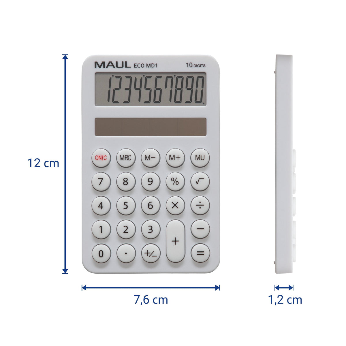 EAN 4002390092760 - MAUL ECO MD 1 calculadora Bolsillo Pantalla de calculadora Blanco imagen 10