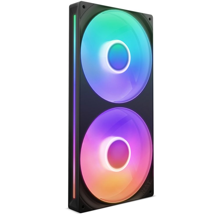 EAN 5056547204413 - NZXT RF-U28HF-B1 sistema de refrigeración para ordenador Carcasa del ordenador Ventilador Negro 1 pieza(s imagen 1