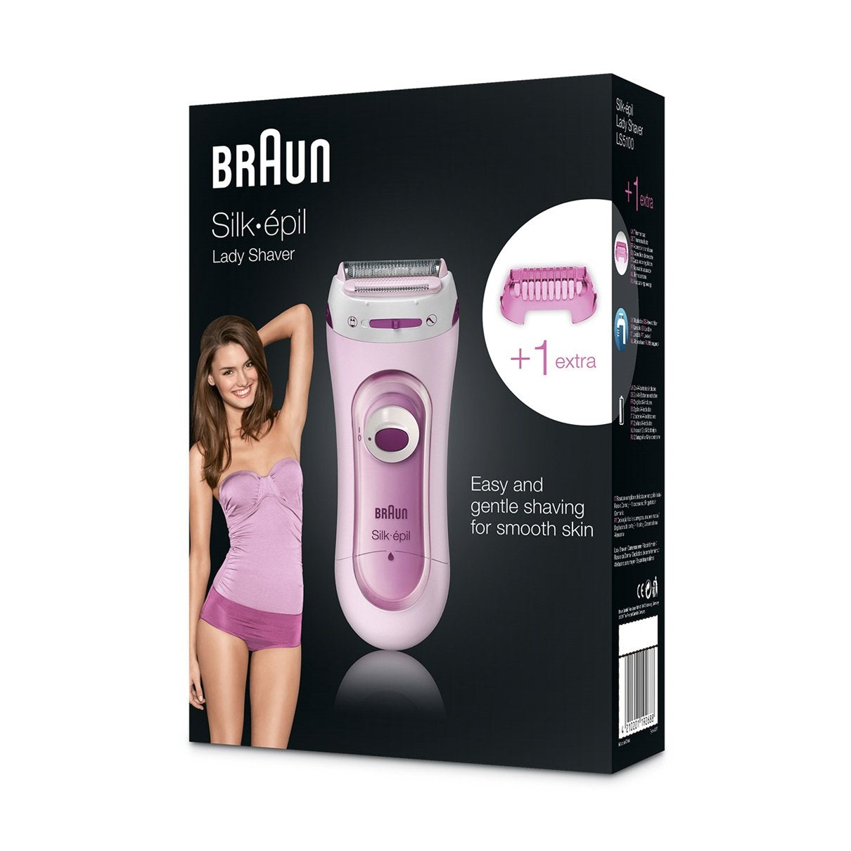 EAN 4210201192688 - Braun Silk-épil 5 LS5100 Recortadora Rosa imagen 3