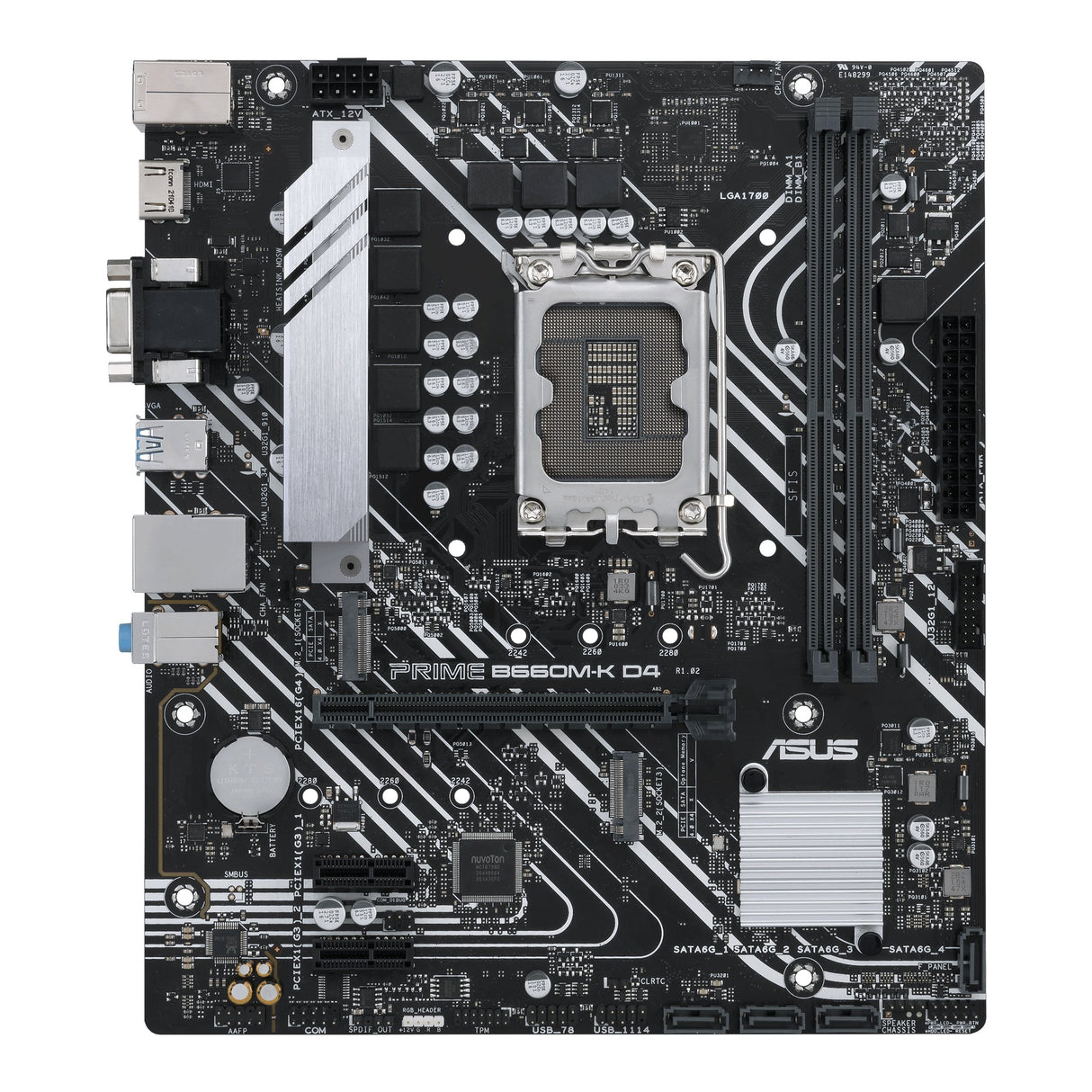 EAN 4711081511830 - ASUS PRIME B660M-K D4 Intel B660 LGA 1700 micro ATX imagen 1