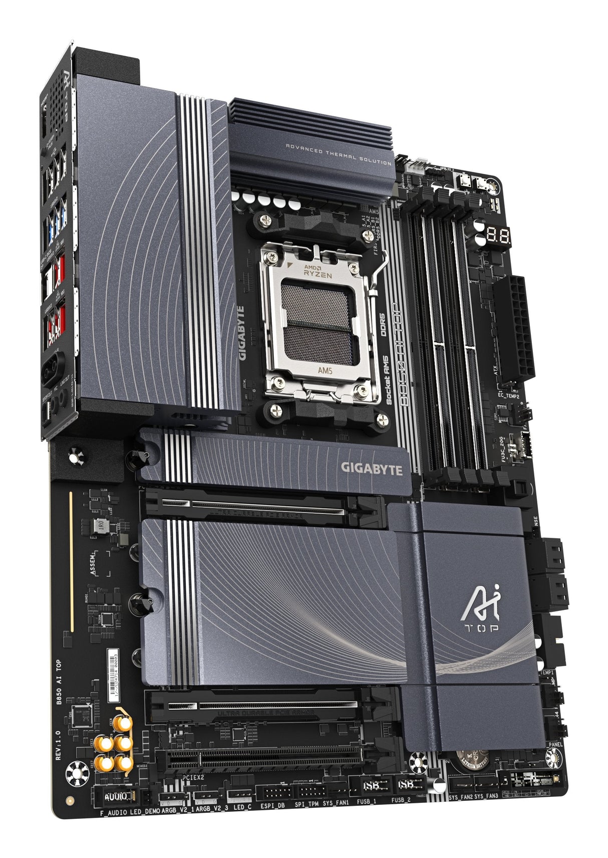 EAN 4719331866570 - GIGABYTE B850 AI TOP placa base AMD B850 Zócalo AM5 ATX imagen 3