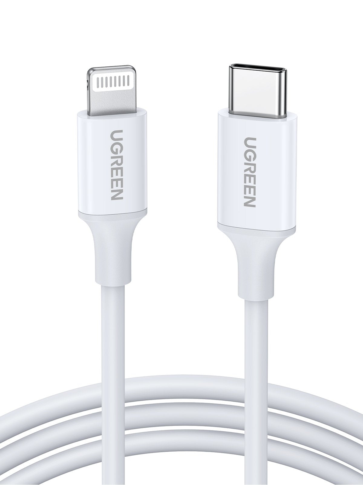 EAN 6957303814930 - Ugreen 10493 cable de conector Lightning 1 m Blanco imagen 3