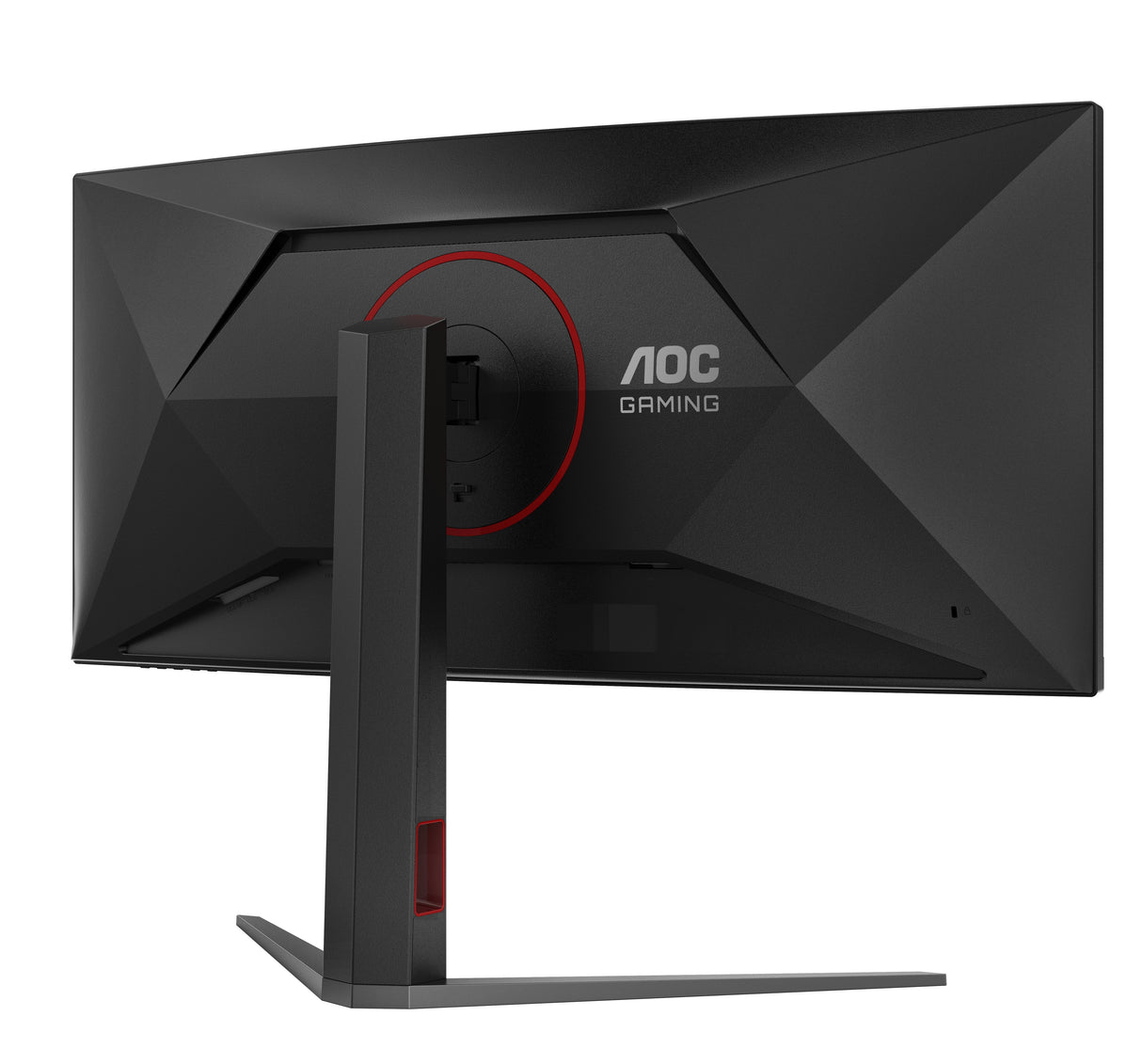 Monitor Aoc G4 Cu34g4z 34" 3440 X 1440 Pixeles Wide Quad Hd Led Negro, Rojo