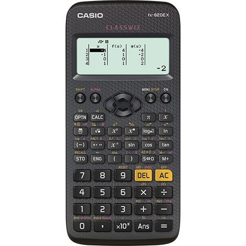 Calculadora Casio Fx-82de X Científica Negro