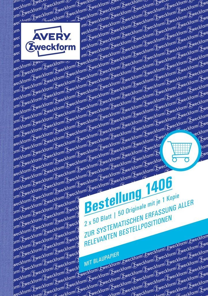 Avery Zweckform Bestellformular - 50 Hoja - A5 (148 X 210 Mm)