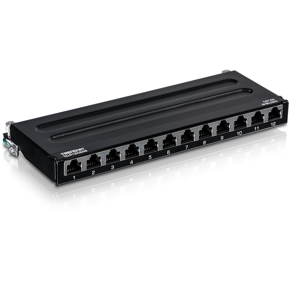 EAN 0710931401592 - Trendnet TC-P12C6AS panel de parcheo 0.5U imagen 1