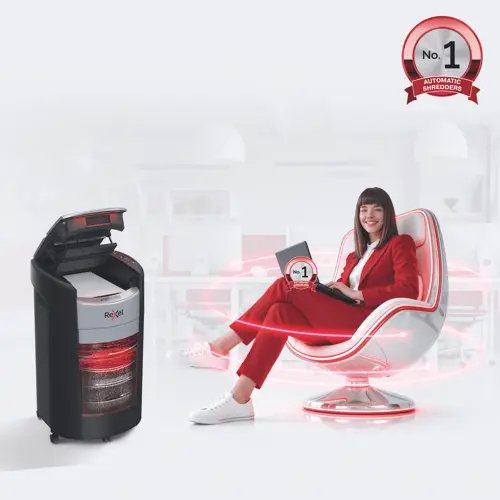 Trituradora Rexel Shredmax Autofeed+ 150x, P4, 150 Hojas, Cubo De 15 L