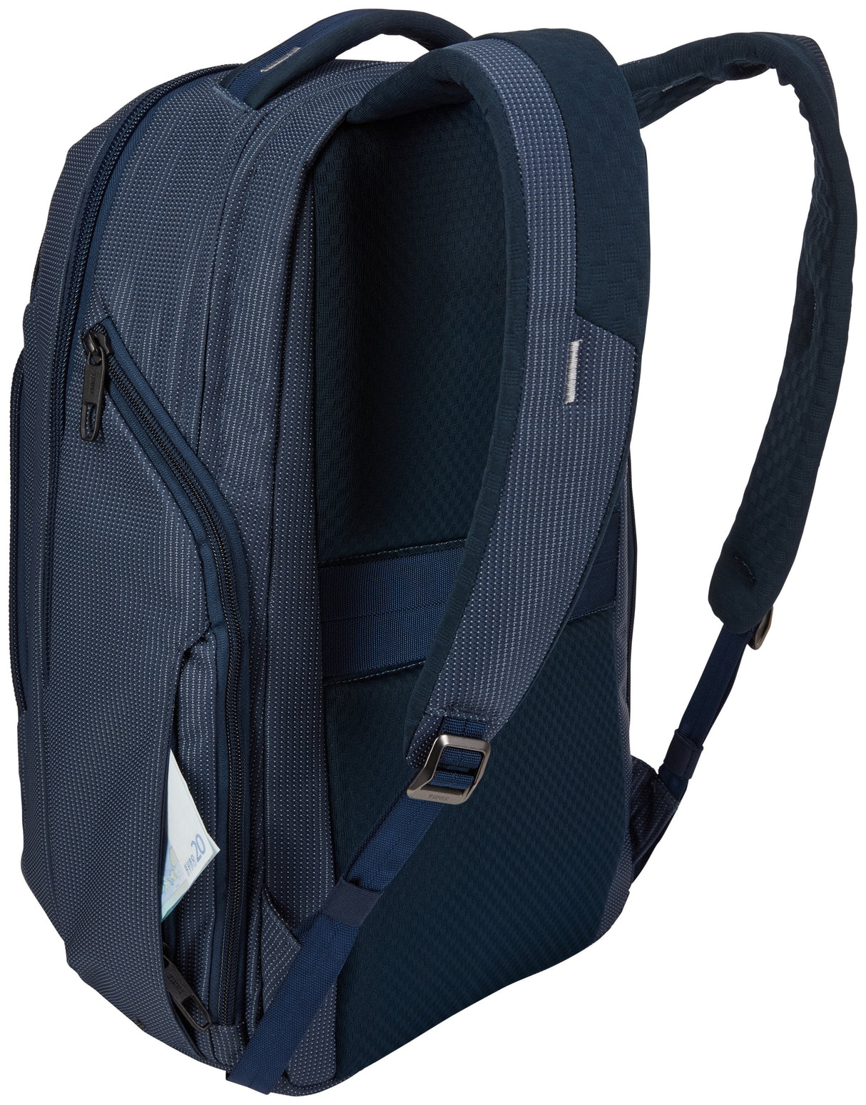 Mochila Thule Crossover 2 Dress Blue 30l Compartimento Acolchado Para Portátiles Hasta 15.6'/39.6cm Bolsillo Con Bloqueo Rfid Nailon