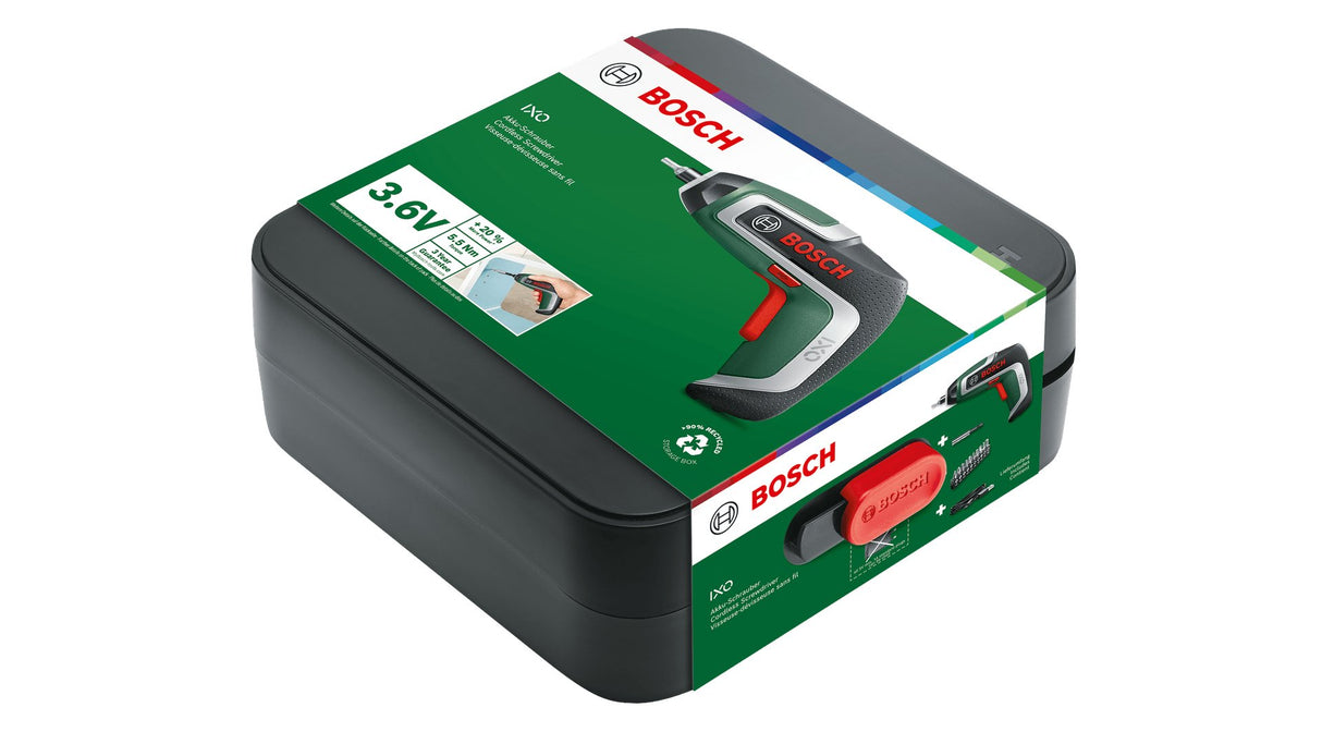EAN 4053423234589 - Bosch 0 603 9E0 000 destornillador eléctrico y llave de impacto 235 RPM Negro, Verde imagen 4