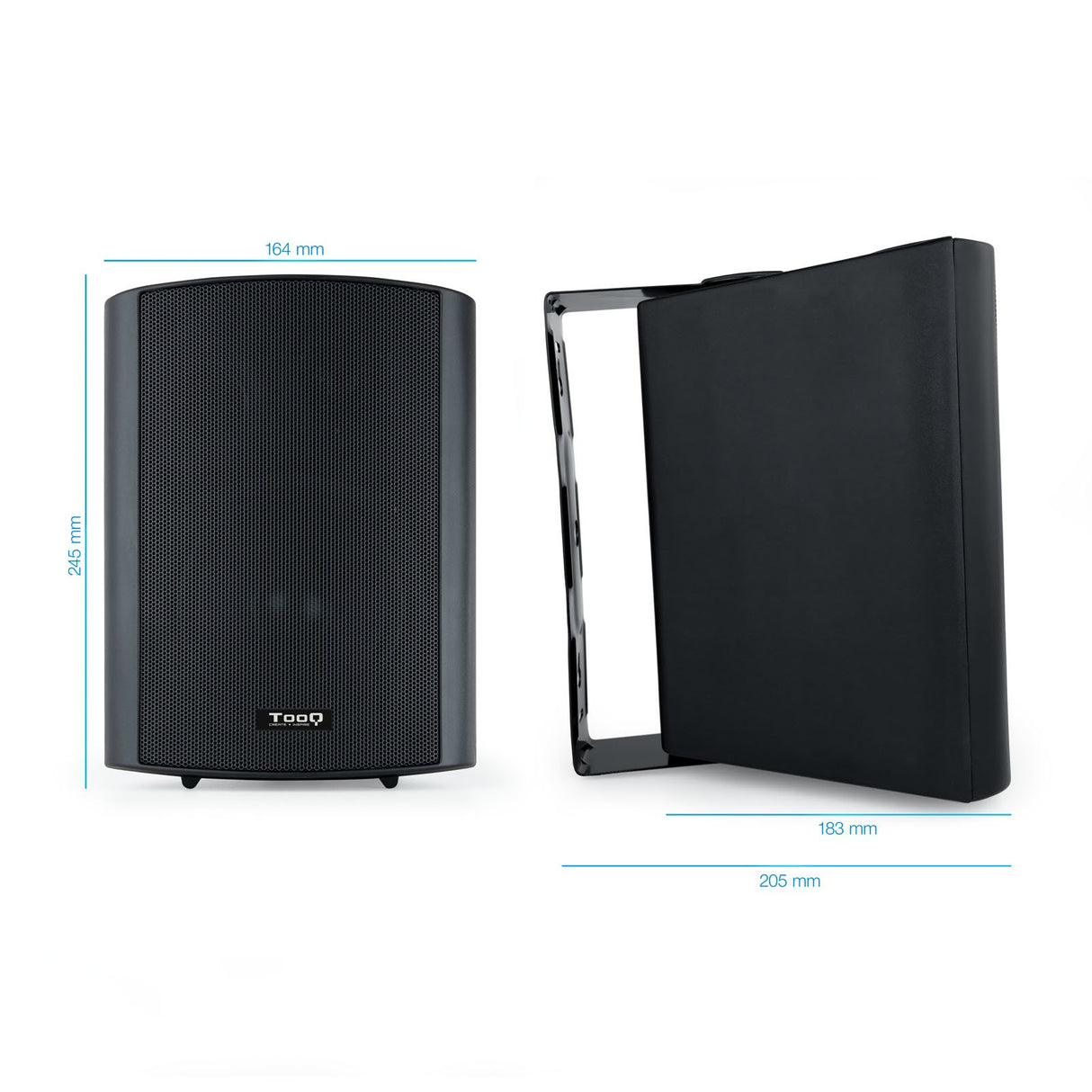 EAN 8433281012004 - TooQ TQOWS-01B altavoz Negro Alámbrico imagen 4