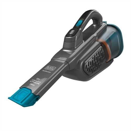 EAN 5035048712733 - Black & Decker Dustbuster aspiradora de mano Negro, Azul Bolsa para el polvo imagen 1